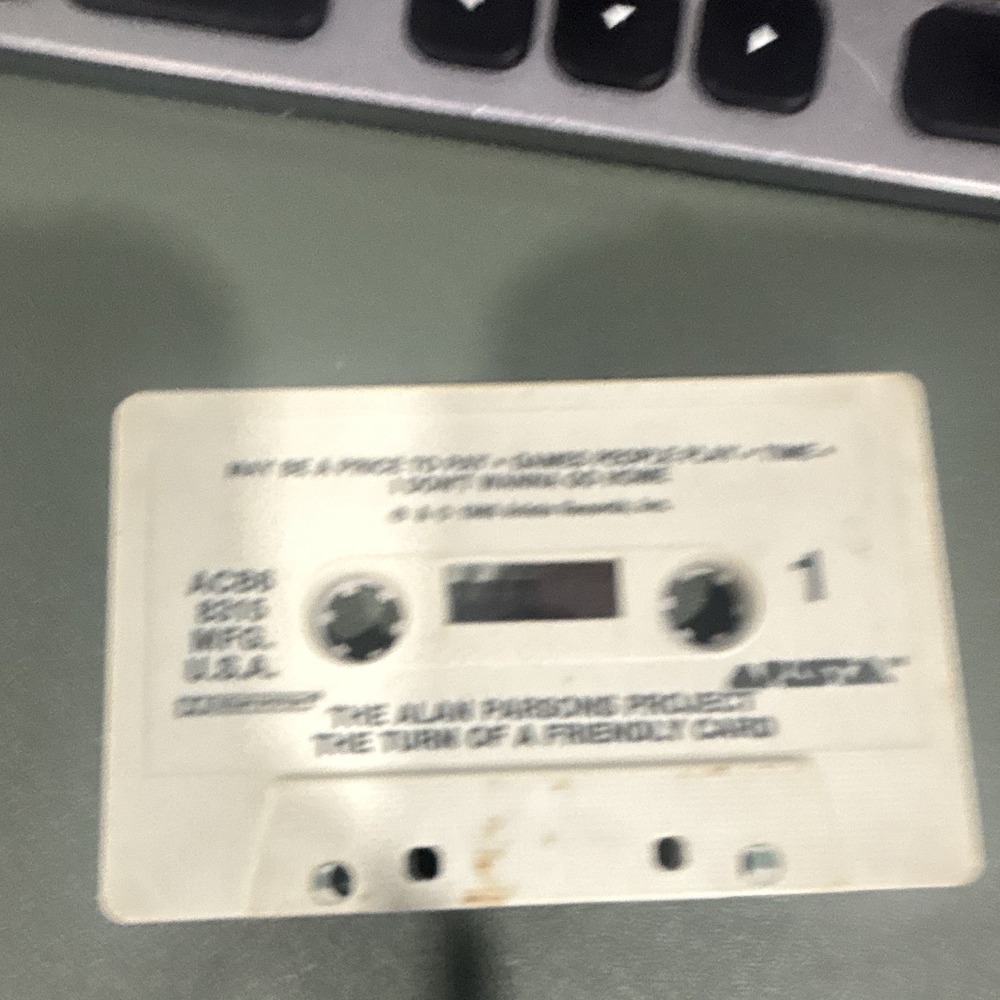 The Alan Parsons Project - Turn of a Friendly Card Cassette Arista 1980